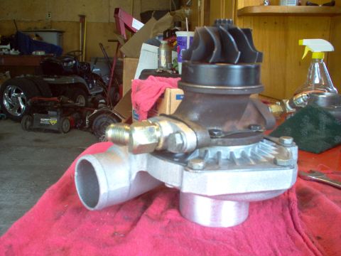 1996 Ford Probe - Close-up of a turbocharger part, likely for an automotive engine upgrade.