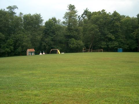 1978 Ford Bronco - This is the field they gave us to camp in.