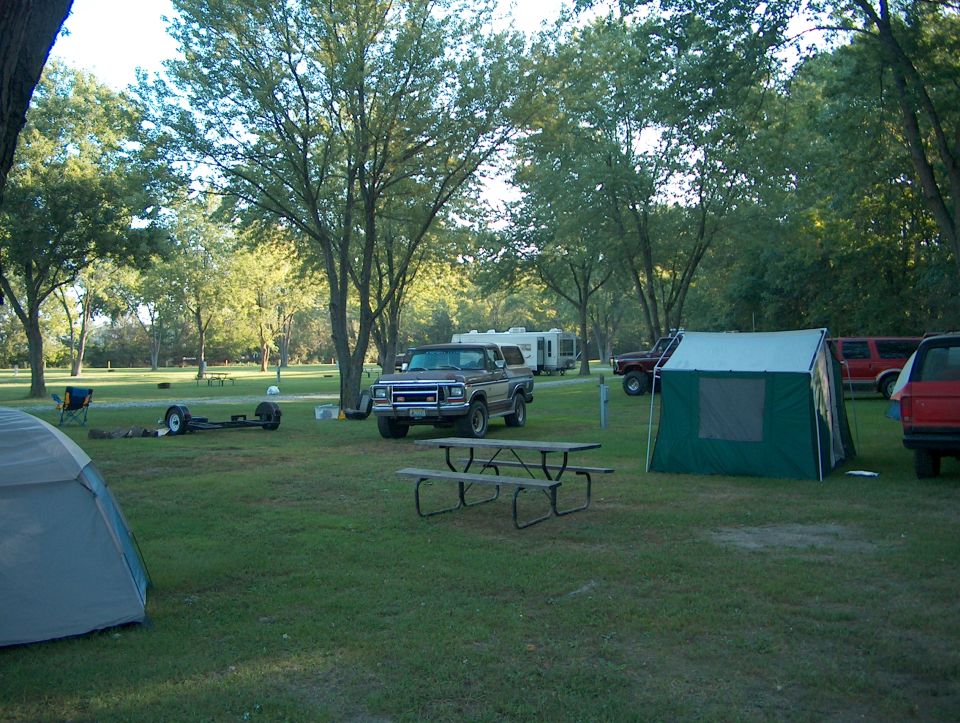 MudMan78's and my campsite.