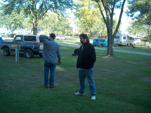 1978 Ford Bronco - I call this one"Dazed and Confused in Indiana".Paul E wondering where he is and MudMan78 not caring.