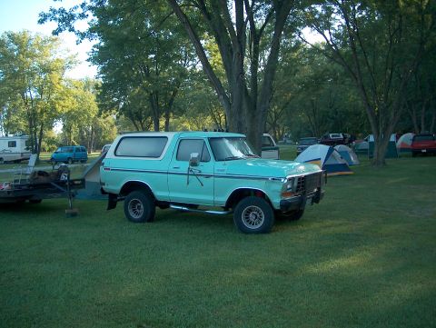 1978 Ford Bronco - Border Patrol's Bronco.