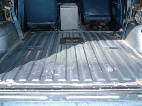 1994 Ford Bronco - Strippin it out for peel and seal.Sound deadoner