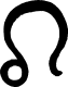 1983 Ford Ranger - Omega symbol, the last letter of the Greek alphabet, often used in physics and mathematics.