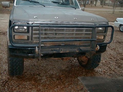 1980 Ford Bronco - pic of brush guard