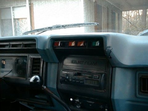 1980 Ford Bronco - found a place for the toggle switches