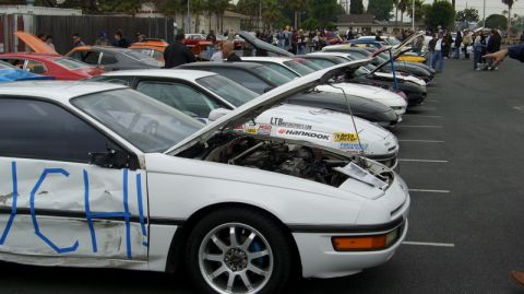 1990 Ford Probe - One of our dearest members had an incident just weeks prior to the Car show.
