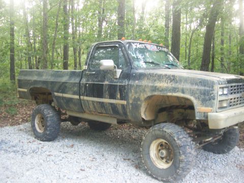 1976 Chevrolet Blazer - 87 chevy V 30 1 ton,14 bolt in back,dana 60 in front,454 engine,4-speed trans,NP 205 transfer case,8" suspension lift,3" body lift