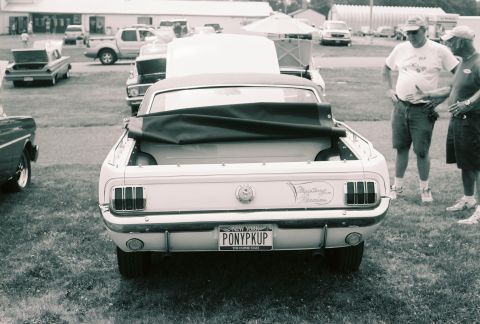 1973 Ford Ranchero - 1 of 4 Mustang Rancheroes in the United States (rear view)