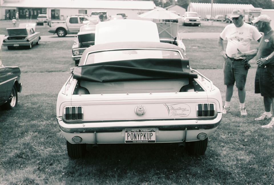 1 of 4 Mustang Rancheroes in the United States (rear view)