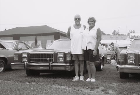1973 Ford Ranchero - Gary and Jamie and their truck.