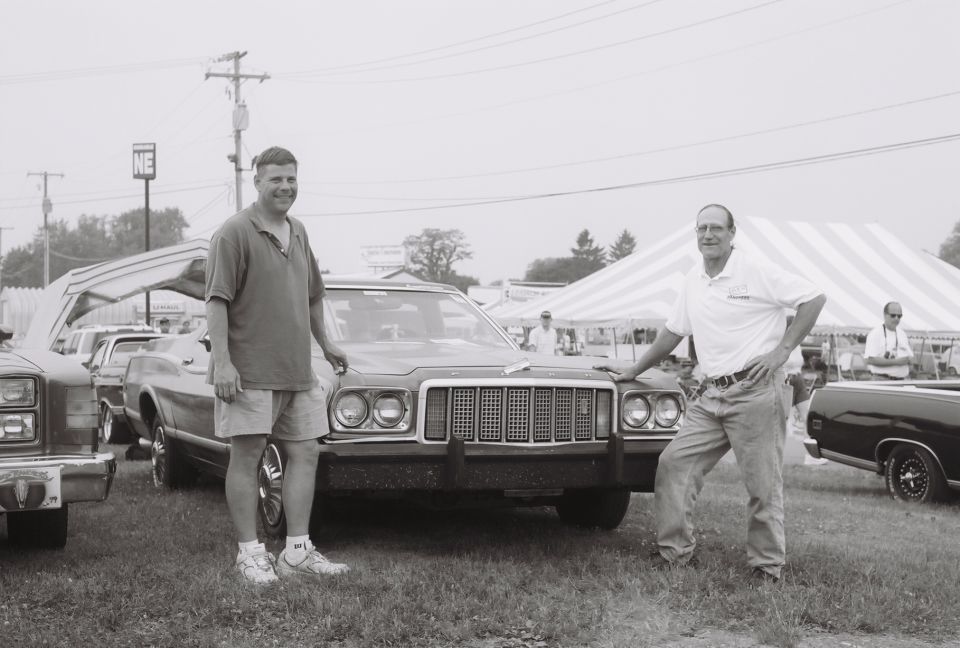 Billy (L) and Dennis (R) and Hyrb's ride, Charo.
