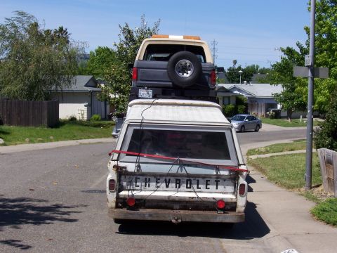 1983 Ford Bronco - here are all the tows at the new house