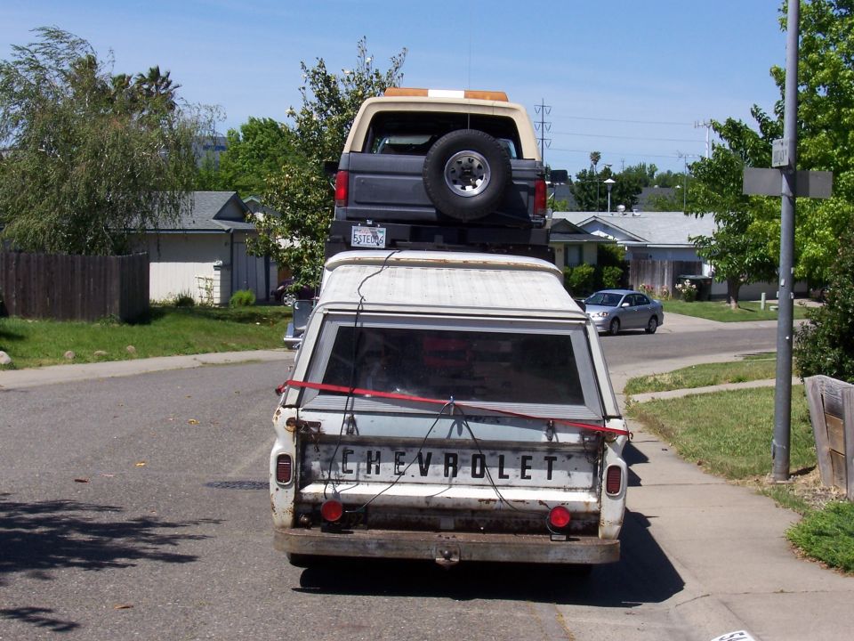 here are all the tows at the new house