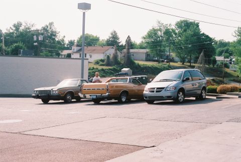 1973 Ford Ranchero - Taking one of many much needed breaks.