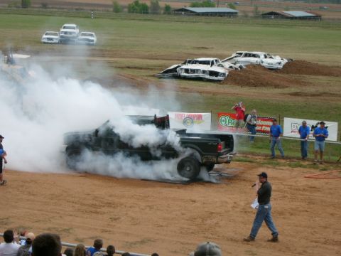 1978 Ford Bronco - Late model Ford Crewcab with a diesel.