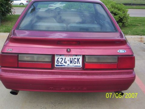 1993 Ford Mustang - Rear
