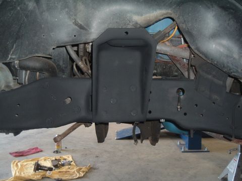1986 Ford Bronco - coil bucket mounted