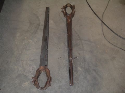 1986 Ford Bronco - building some custom boxed and extended radius arms