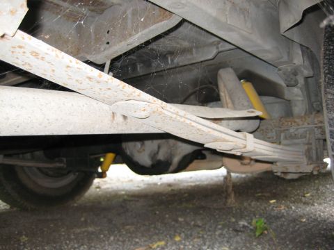 1970 Ford Ranchero - under view right side near rear axle-no rust