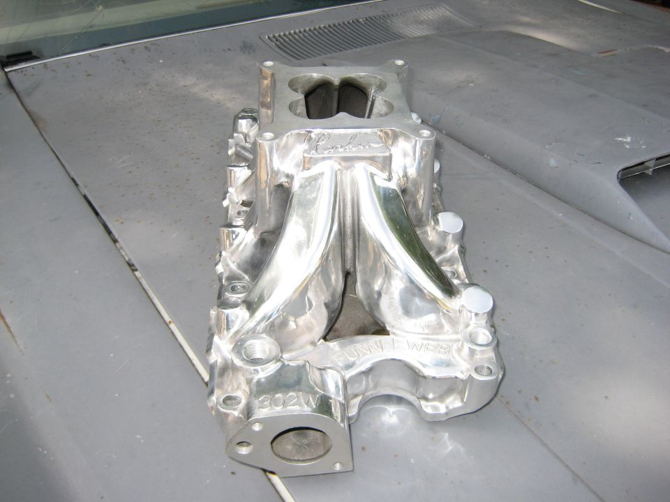intake for motor I'm gonna build -Parker Racing 302 Funnel Web