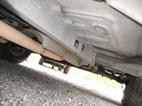 1970 Ford Ranchero - under side view -no rust