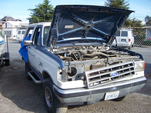 1991 Ford Bronco - Before I started