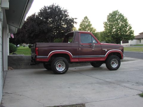 1981 Ford Bronco - topless in WA