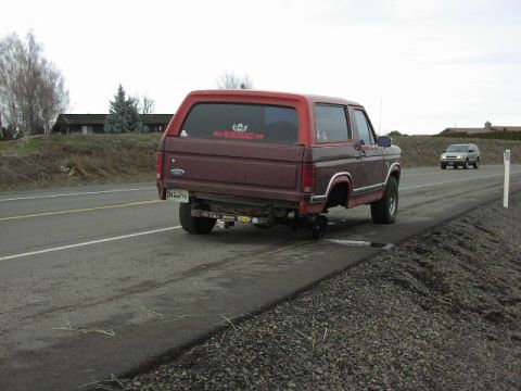 1981 Ford Bronco - 3-wheelin'