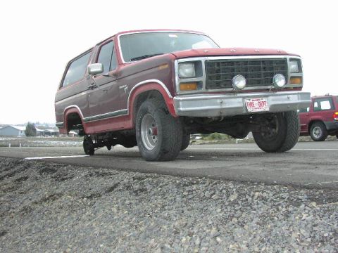 1981 Ford Bronco - not a very good day!
