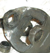 1981 Ford Bronco - H-yoke holes wallered out!