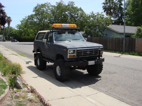1983 Ford Bronco - Here is Jezebel at her new home. I got the new fuel lines and hope to het the next step of getting her back on the road.