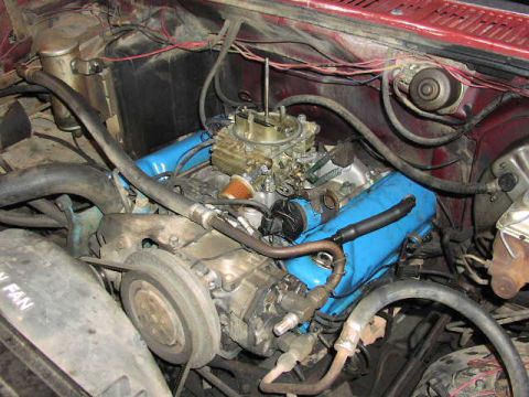 1981 Ford Bronco - Engine w/Holley and Weiand