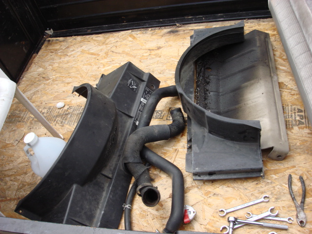 here are most of the old parts. i did not toss anything until i knew i did not need it for any parts on them.