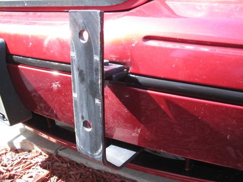 2001 Ford Crown Victoria - But not THIS hole.