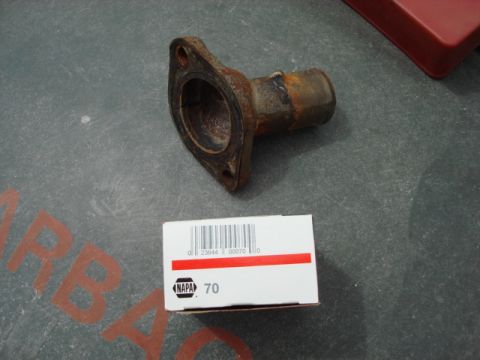 1983 Ford Bronco - while i was replaceing most of the cooling system i replaced the thermastat with a 160 degree unit.