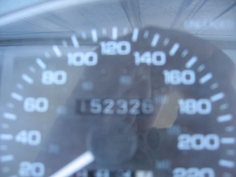 1993 Ford Probe - The odometer shows 152,326 miles on this vehicle's dashboard gauge.