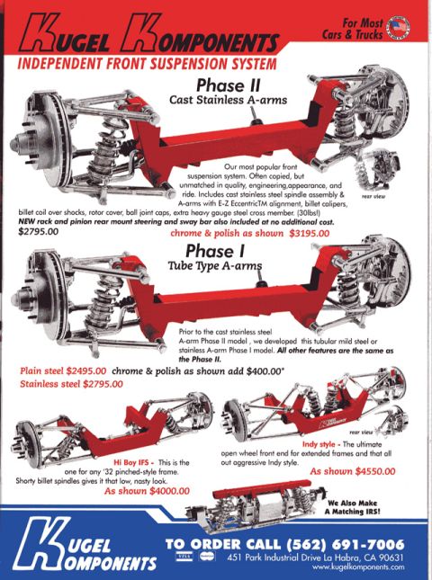 1981 Ford Bronco - Kugel Kponents offers independent front suspension systems for cars and trucks.