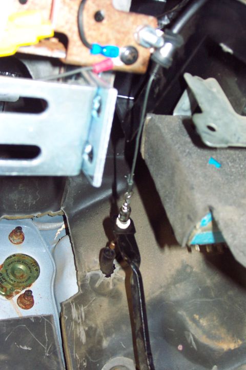 1996 Ford Bronco - Throttle Connection Wells-Engberg CT-100 Rotary Hand Operated Driving Contol (6/8/2007)