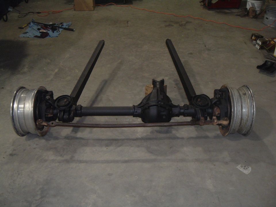 Dana 44 with the extended radius arms bolted on
