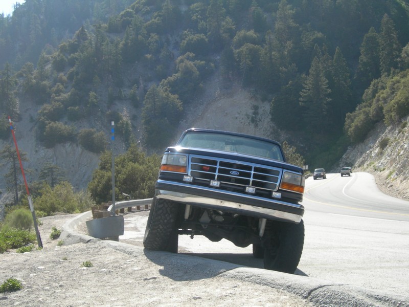 testing flex on the way to big bear