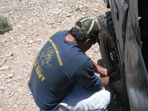 1994 Ford Bronco - airing down