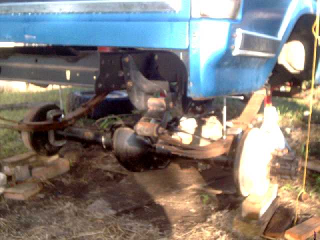 Mounting of rear hanger