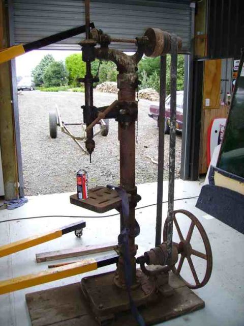 1969 Lincoln Continental - Drill Press as delivered