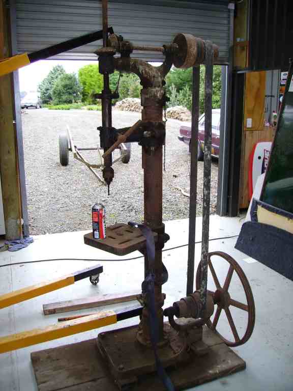 Drill Press as delivered