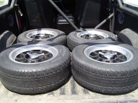 1973 Ford Torino - 14's on the front, 15's on the back