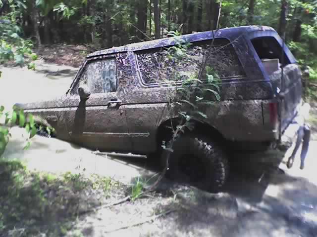 may 07 spring creek offroad. i saw grass in the hole and thought it wasn't so deep. it was sea-weed.