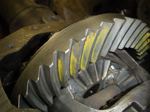1978 Ford Bronco - gear mesh pattern
