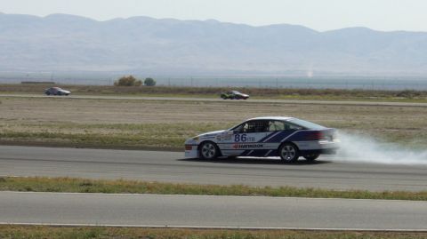1990 Ford Probe - Bias set a little to much towards the rear.. what ya get is a lot of smoke.