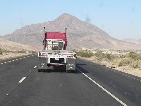 1951 Chevrolet C/K Pickup - back of a rig on my way home...hauling a ERTYL toy tractor with a "farmer dude" on it. sorta hard to see but I got off the hiway and waited…