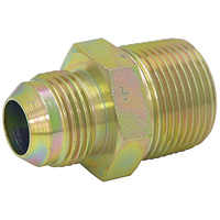 1991 Ford Bronco - A close-up view of a single hydraulic fitting, likely used in automotive or industrial applications.